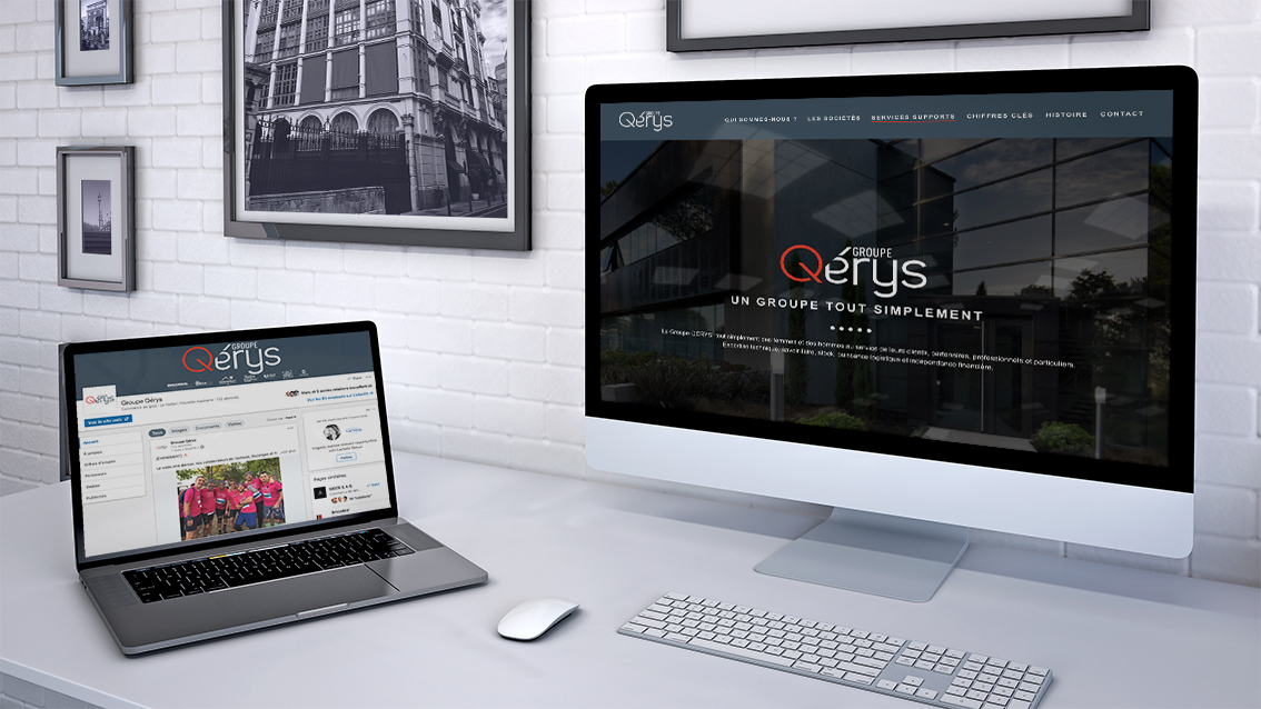 Groupe Qérys - Site Internet - LinkedIn