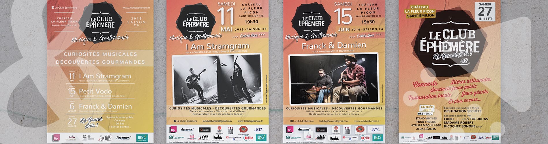 Le Club Éphémère - Concerts et Festival - Saint-Emilion